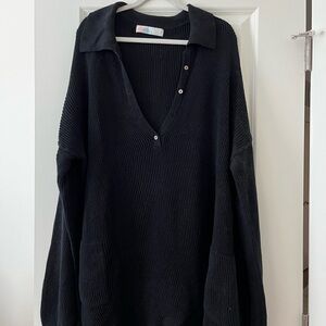 Free People Sweater Romper